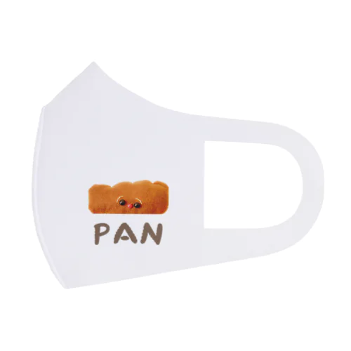 ボンジュールPAN山くん🥖（モカ） Face Mask