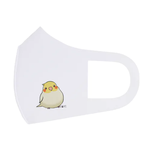 *KAKAPO*のふんわりオカメインコちゃん(るちの) Face Mask