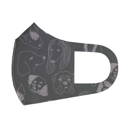 犬達 Face Mask