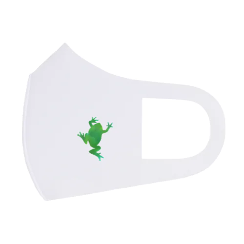 シンプル🐸蛙マスク Face Mask