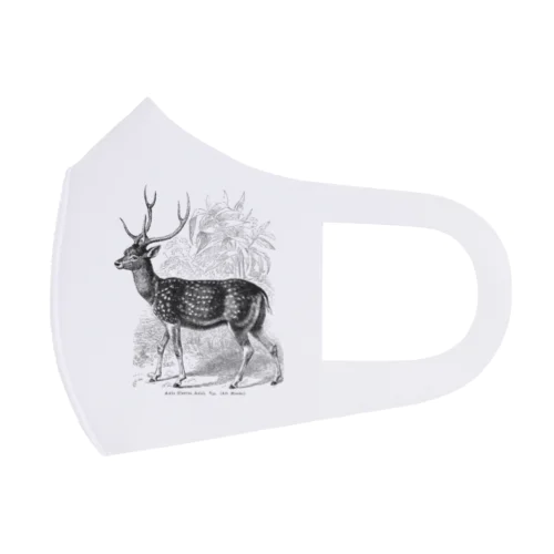 鹿 フルグラフィックマスク