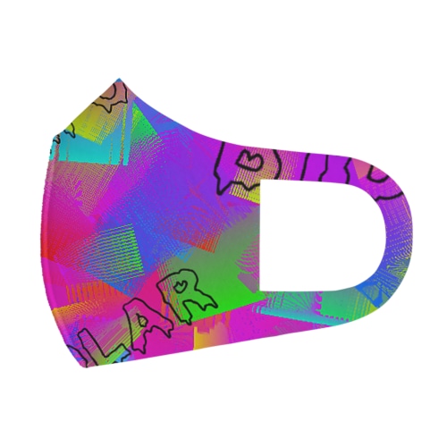 サイケフルモデル Face Mask