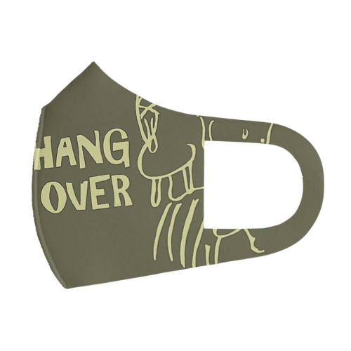 HANG OVER マスク Face Mask