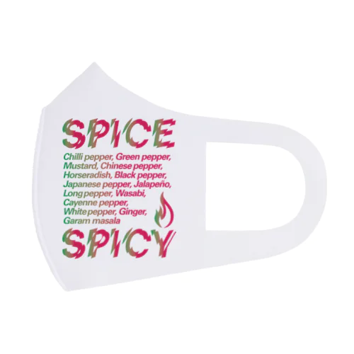 SPICE SPICY（Chili） フルグラフィックマスク