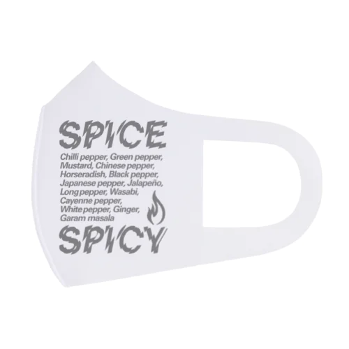 SPICE SPICY（Diagonal） Face Mask
