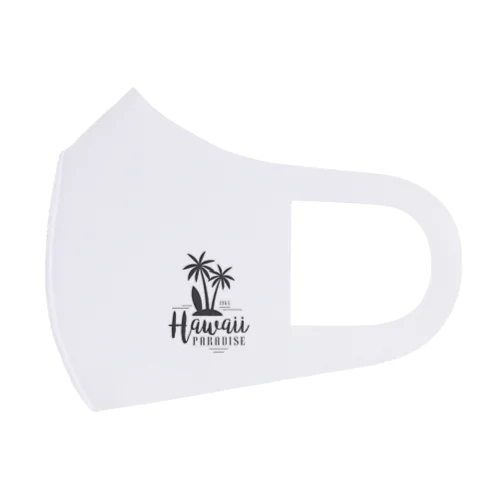 Hawaii系 ロゴ Face Mask