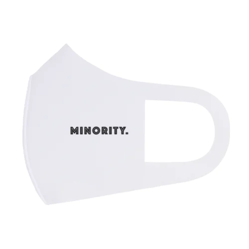 MINORITY.　- black ver. 01 - Face Mask