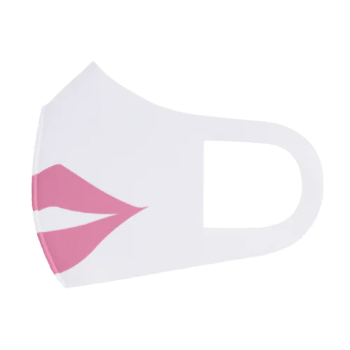 セクシー唇マスク(薄いピンク) フルグラフィックマスク