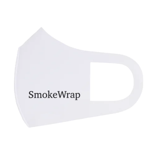 SmokeWrap original logo フルグラフィックマスク