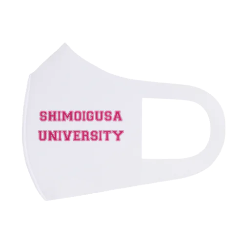 SHIMOIGUSA UNIVERSITY赤2 Face Mask