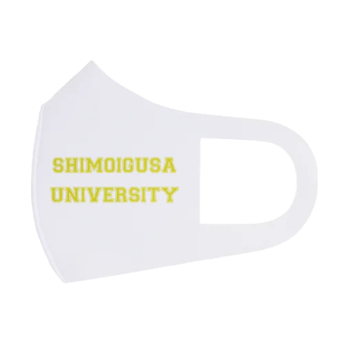 SHIMOIGUSA UNIVERSITY黄2 フルグラフィックマスク