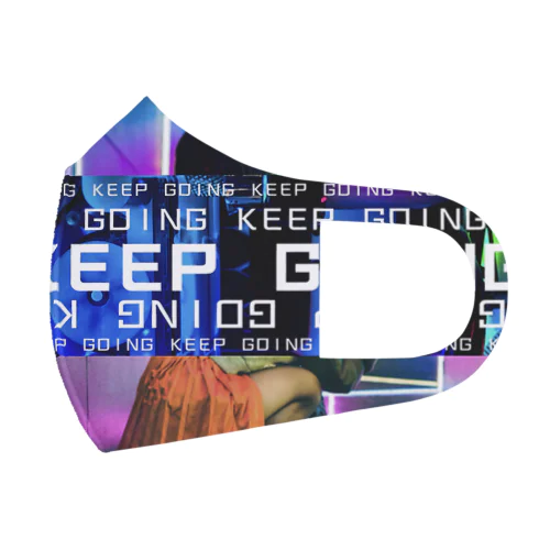 KEEP GOING フルグラフィックマスク