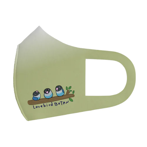 LOVEBIRD BOTAN マスク1 Face Mask