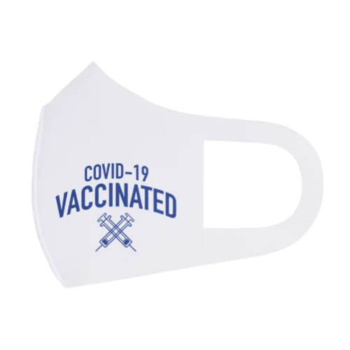 ワクチン接種済💉 フルグラフィックマスク