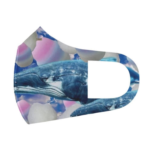 クジラ🐳 Face Mask