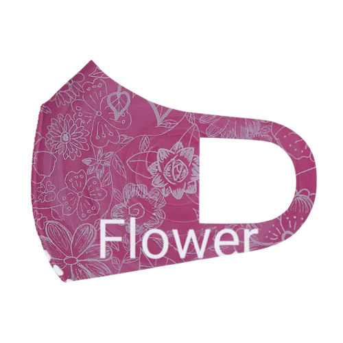 Flower フルグラフィックマスク