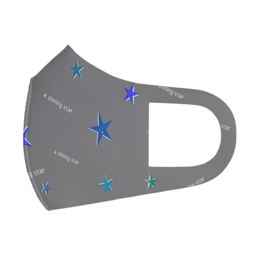 夜空の星たち フルグラフィックマスク