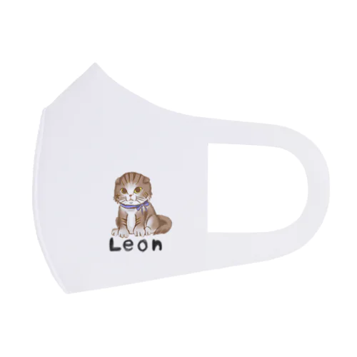猫のLEON(レオン) フルグラフィックマスク