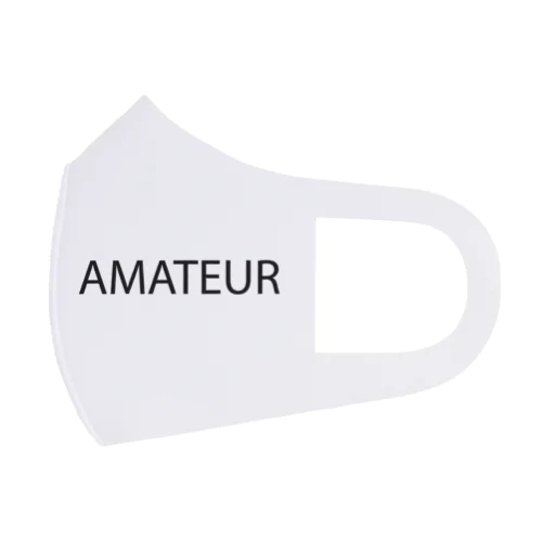 AMATEUR letter BK フルグラフィックマスク