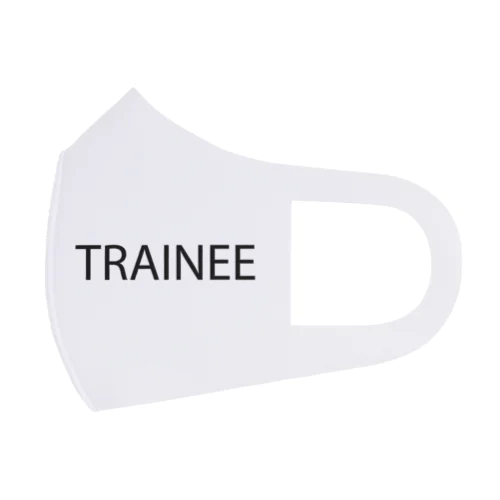 TRAINEE letter BK Face Mask