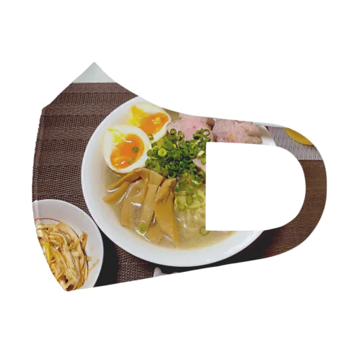 鶏白湯ラーメン フルグラフィックマスク