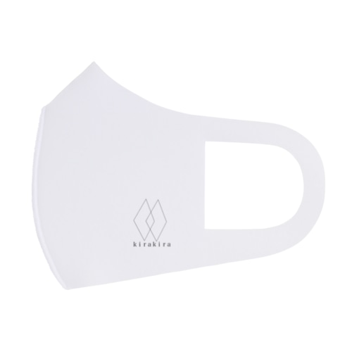 kirakira 白 Face Mask