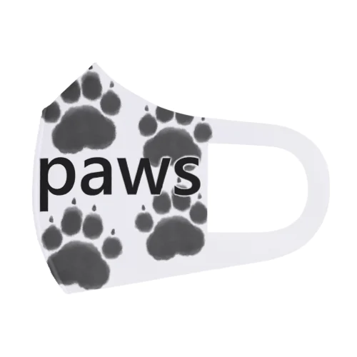 cat paws TYPE3 Face Mask