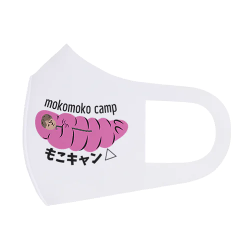 もこキャン△ Face Mask