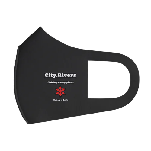 City.Riversロゴマスク Face Mask
