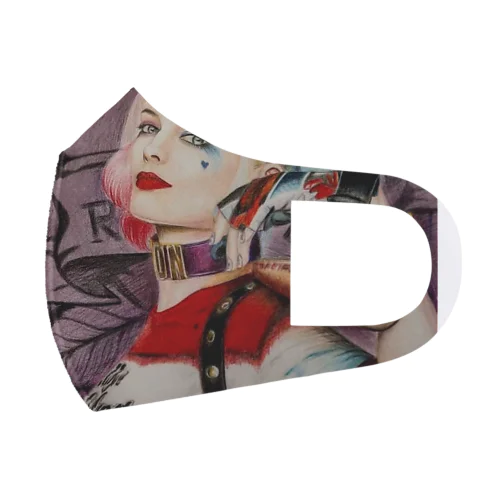 harley quinn Face Mask