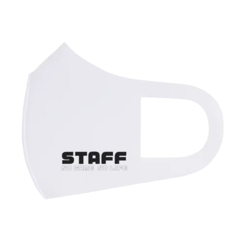 【e_Starmine】STAFF NO GAME NO LIFE monochrome Face Mask