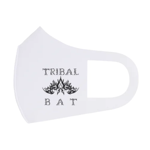 TRIBAL☆BAT LAYERED BLK Face Mask