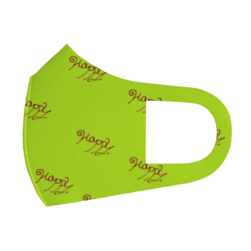 green　happy・はっぴぃぐりーん🍀 フルグラフィックマスク