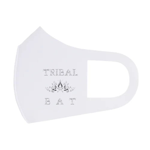 TRIBAL☆BAT LAYERED WHT フルグラフィックマスク
