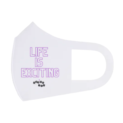 LIFE IS EXCITING フルグラフィックマスク