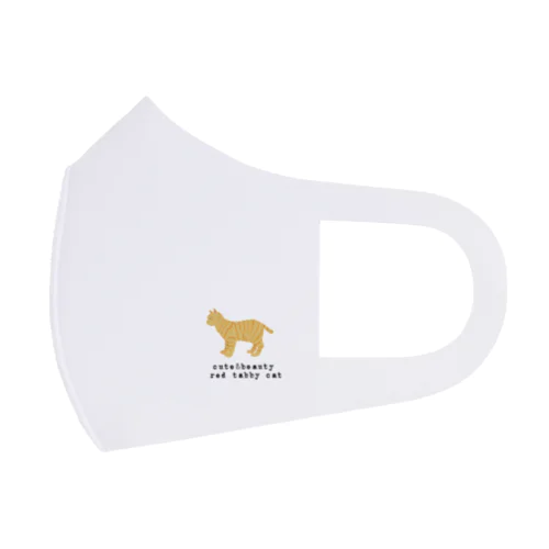 猫1-5 茶トラ猫 Face Mask