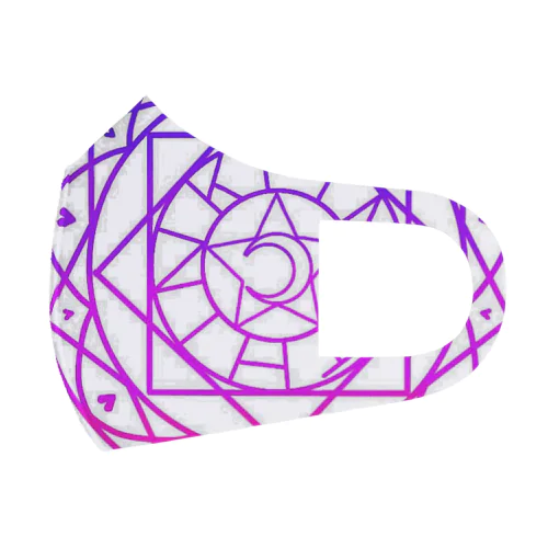pinkthinkの魔法陣 フルグラフィックマスク