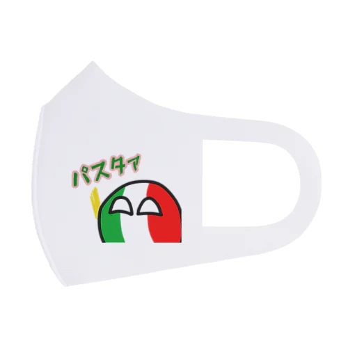 カントリーボールグッズ｢イタリア｣ フルグラフィックマスク