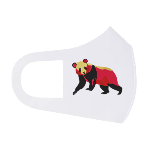 広熨斗隼人のカラーパンダ フルグラフィックマスク