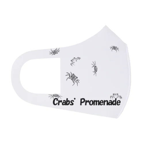 Crabs’ Promenade Baby Crabs Face Mask