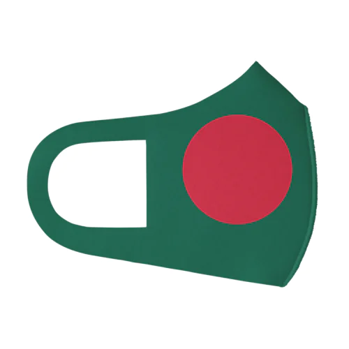 バングラデシュの国旗 풀 그래픽 마스크
