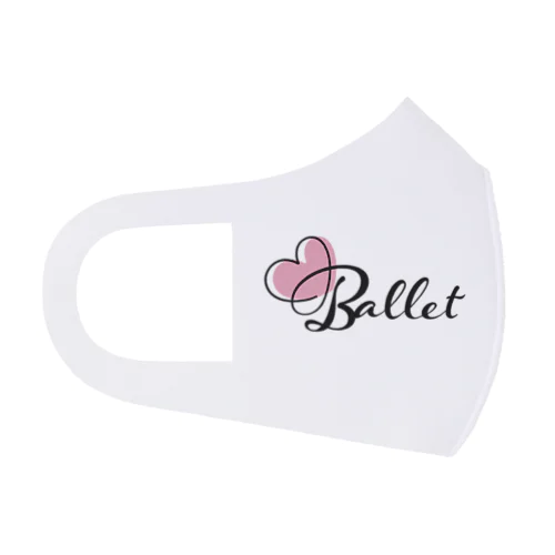 Ballet hearts Face Mask