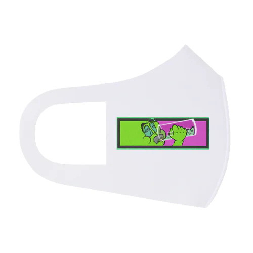 ズラ知フラシ Face Mask