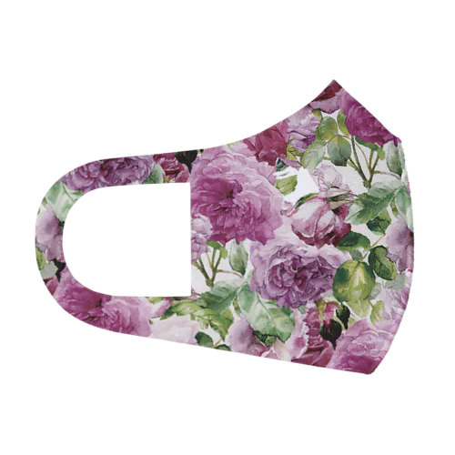 ROSE GARDEN(PURPLE) Face Mask