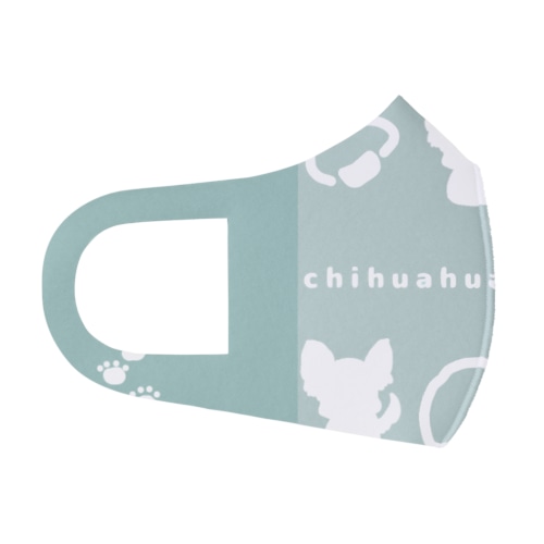 チワワのくぅちゃん Face Mask