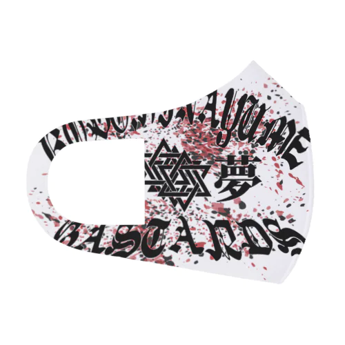 雛夢バンド風ロゴ#1 フルグラフィックマスク