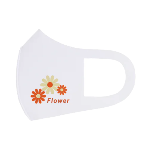 レトロ風花(Flower)YP-3 Face Mask