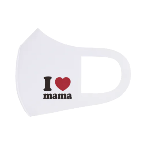 I love mama フルグラフィックマスク