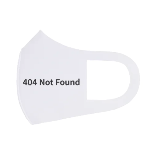 404 Not Found Face Mask