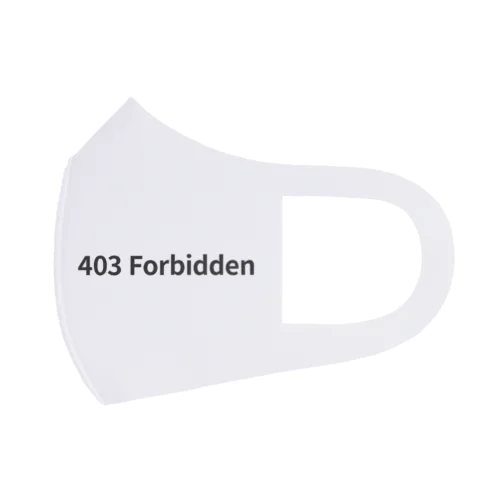 403 Forbidden Face Mask